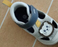 江博士步前鞋 春季男女童卡通可爱婴儿健康鞋B13241W015杏/蓝 22 晒单实拍图