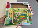 Hape木质磁性立体走珠迷宫玩具滚球玩具亲子互动早教启智 男女小孩 E1714丛林冒险迷宫 实拍图