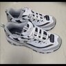 斯凯奇（Skechers）黑白金熊丨男女同款老爹鞋复古熊猫鞋情侣校园风潮流增高运动休闲 【女款】白色/浅灰色/WLGY(白金) 38.5 实拍图