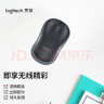 罗技（Logitech）M185鼠标 无线鼠标 办公鼠标 对称鼠标 黑色灰边 带无线2.4G接收器 实拍图