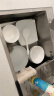红牡丹 纯白骨瓷餐具陶瓷碗盘碟白色泡面碗家用米饭碗中式釉下彩碗筷 纯白水果沙拉盘4个装 实拍图