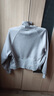 蕉内（Bananain）【刘浩存同款】非常服503Relax女士半拉链卫衣显瘦洋气秋冬外套 【刘浩存同款】中麻灰 M 实拍图