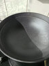 铸彩铸铁炒锅 双耳铁锅家用不粘加深圆底炒菜锅老式无涂层生铁锅 柴火锅40cm(不锈钢盖+蒸片) 40cm 实拍图