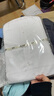 卡度顿西服套装男三件套职业商务小西装正装外套男修身新郎伴结婚礼服 灰色双扣【西服+西裤+马甲+衬衫 XL 【116-126斤】+8件礼品 实拍图