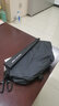 美杜 斜挎包邮差包机能包单肩包多功能潮牌工装男士胸包休闲中学生 斜挎背包【皮膜黑磁扣版】 实拍图