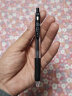 斑马牌（ZEBRA）JJ15 按动中性笔 0.5mm子弹头啫喱笔水笔 学生考试签字笔刷题笔办公用黑笔 黑色 5支装 实拍图