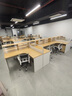 映薇屏风职员办公桌简约现代4/6双人员工位桌椅组合财务室家具工作位 定制办公工具 实拍图