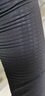 兰帕达秋冬保暖骑行服排汗衫长袖打底衫速干上衣运动内衣公路自行车羽林 黑色 L （65-75kg） 实拍图