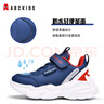 ABC KIDS童鞋男童鞋子2025秋季新款儿童运动鞋网面儿童跑鞋时尚潮流女童鞋 革面深蓝红 32 实拍图
