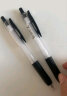 斑马牌（ZEBRA）中性笔 0.5mm子弹头签字笔 学生标记笔走珠水性笔 C-JJ100 JELL-BE 黑色 单支装 实拍图