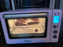北鼎（Buydeem） 电烤箱 家用烘焙多功能烤箱 全自动台式迷你 智能温控 入门级烤箱31.5L 【罗兰紫】T535丨7大功能丨一键操作 晒单实拍图