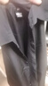 肯奈迪外套春秋男休闲衬衫工装衬衣日系长袖衣服男士外套港仔文艺 黑色-工装长袖衬衫 2XL 【仔细看尺码表】 实拍图
