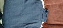潮繁轩高领打底衫男加厚加绒棉长袖t恤男保暖弹力修身紧身卫衣男士冬季 深灰（高领厚款） XL码132-142斤左右修身版型 实拍图