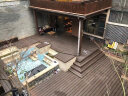 吉城帮 塑木地板户外木塑室外阳台庭院露台花园庭院防水防腐木板材工装 咖啡色（一米） 实拍图