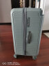 90分行李箱25英寸宽拉杆箱商务旅行箱男女大容量托运箱子密码箱绿色 晒单实拍图