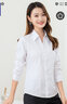 罗蒙衬衫女长袖春秋女式正装气质银行工作服上班职业装修身衬衣 实拍图