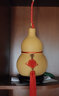葫仙精品特大葫芦摆件葫芦带龙头响籽家居挂件烙画雕刻针刺人物摆件工艺品葫芦 精品大葫芦净高30-35cm （底座红丝带） 实拍图
