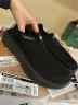 萨洛蒙（Salomon）男款 户外运动缓震柔软舒适透气休闲恢复鞋 REELAX MOC 6.0 黑色 471115 8 (42) 实拍图