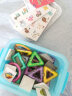 伊思朵（Aprilsun）磁力片磁铁积木儿童磁性玩具 180件套餐（36磁力片+144赠品+收纳箱） 晒单实拍图