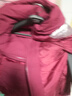 坦博尔羽绒服女短款秋冬连帽宽松保暖女士外套厚TD236356 酱紫红 180  实拍图