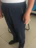 美罗邦【两条装】夏季薄款冰丝休闲裤男透气轻薄男士潮流修身直筒长裤子 8021黑色+8021蓝色【夏季薄款】 5XL 【180-200斤】 实拍图