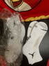 耐克（NIKE）男袜女袜 25新款运动袜透气短袜快干休闲跑步足球袜柔软篮球袜子 SX7678-100/三双装 M/24-26厘米/38-42码 实拍图