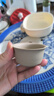 奈迅茶杯陶瓷功夫茶具品茗杯青花主人杯单杯手绘白瓷紫砂杯子 粗陶茶杯 200mL以下 实拍图