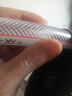 凝清坊家用pvc透明塑水管料高压防爆蛇皮软管花园浇花洗车防冻加厚软管 6分内径20mm壁厚2毫米1米 实拍图