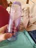 希乐tritan塑料水杯子男女带滤网杯高颜值学生运动健身水瓶 艳紫680ml 实拍图