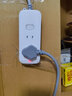 公牛电冰箱专用插座冰柜排插家用电源小插排接线板儿童安全插座插板有线电叉板拖线板 1.8米2插孔GN-B5110【带开关】 实拍图