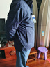探拓（TECTOP）户外服 男抓绒内胆防风防寒滑雪服保暖95133CF男款藏青3XL 实拍图
