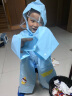 京东京造儿童雨衣带大书包位男童女童女孩加长全身学生雨披 蓝色xl 晒单实拍图