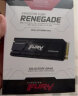 金士顿(Kingston) FURY 500GB SSD固态硬盘 M.2接口(NVMe PCIe 4.0×4) Renegade 散热器 读速7300MB/s 实拍图