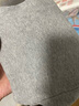 三枪（THREEGUN）【冬上新】秋衣秋裤男士套装薄款抗静电女士保暖内衣冬季打底睡衣 【莱卡纯色款】男浅麻灰(圆领) XL 实拍图
