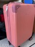 箱君行旅行李箱大容量拉杆箱高颜值旅行箱可骑可坐万向轮轻便密码箱皮箱子 经典防刮拉链【玫瑰金】 20英寸 【可直接登飞机皮箱】 实拍图