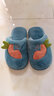 LA CHAPELLE HOMME亲子儿童可爱卡通保暖防滑软底男女棉拖鞋 2302 蓝色 26-27 实拍图