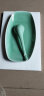 瓯江（OUJIANG） 龙泉青瓷餐具 家用中式陶瓷餐具套装 盘子勺子家用碗碟餐具 27头-梅子青 实拍图