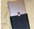 ACE COAT牛皮电脑包适用苹果笔记本Macbook Pro14内胆Air13.6 M3 M2保护套 【电脑包】黑色 Air/Pro13英寸（ 2022） 实拍图