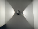 Paulmann P德国柏曼壁灯客厅卧室书房床头灯走廊过道双向照明墙壁灯  镜光银  墙控开关 晒单实拍图