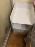 京晴家居（TSING FURNITURE）窄床头柜小型尺寸柜子迷你简约现代置物储物卧室简易夹缝床边柜 暖白单抽25CM 晒图有礼 实拍图