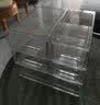 洋洋鱼抽屉式收纳盒透明塑料办公文具杂物面膜多层桌面整理盒大容量 抽屉式透明可叠加收纳盒 2个小号 长32*宽15*高11cm 实拍图
