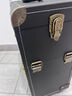 琪泷（Qilong） 化妆箱拉杆箱专业跟妆师纹绣工具箱子超大容量美容美甲收纳箱 【黑色】圆角古铜扣锁 实拍图
