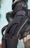 PROPRO 软护肘 户外运动轮滑雪 滑板自行车骑行防摔护肘 滑冰运动护具 黑色 L 实拍图