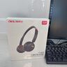 OKSJ头戴式耳机 蓝牙无线 复古时尚数码穿搭轻便 高音质音乐金属网红明星氛围感橙棕色 实拍图