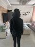 西域骆驼（VANCAMEL）单层冲锋衣男女短外套秋冬保暖防寒夹克户外登山服ins运动风衣 KY08S骑士黑/珊瑚粉-女 M 实拍图