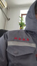 鸿赫工作服套装男女春秋长袖劳保服汽修上衣外套工衣厂定制订制工装 F910【升级款深灰拼橘】 XL /175套装 实拍图