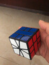 奇艺启明异形魔方高难度SQ1三阶速拧金字塔斜转枫叶风火轮123魔粽圆柱 SQ1魔方黑色+底座 实拍图