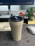 ISTTOKE【节日送礼】慕咖STTOKE咖啡杯精致陶瓷内胆保温杯便携水杯TT杯 【博主同款】燕麦奶350ml 实拍图