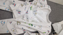 奇萌娃（qimengwa）新生婴儿衣服全棉内衣套装绑带和尚服0-3个月初生宝宝连体衣爬服 内衣两套系带款 2条 59 码1-2个月 实拍图