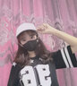 杨饰公子帽子男女韩版潮网红鸭舌帽学生休闲户外新款运动棒球帽时尚情侣嘻哈防晒帽子遮阳帽女 白色 均码(35-59cm) 实拍图